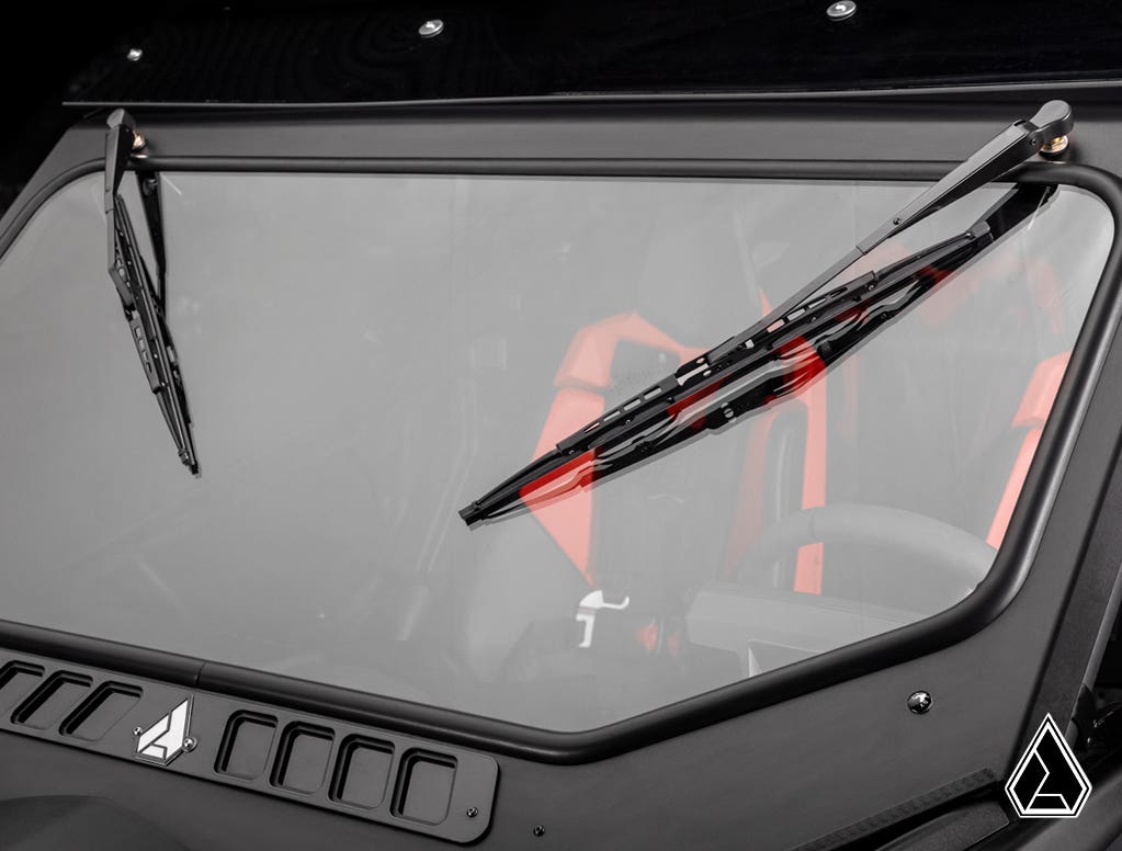 Photo of Assault Industries Can-Am Maverick X3 Glass Windshield by Assault Industries - Premium Windshields for UTVs / Side by Sides