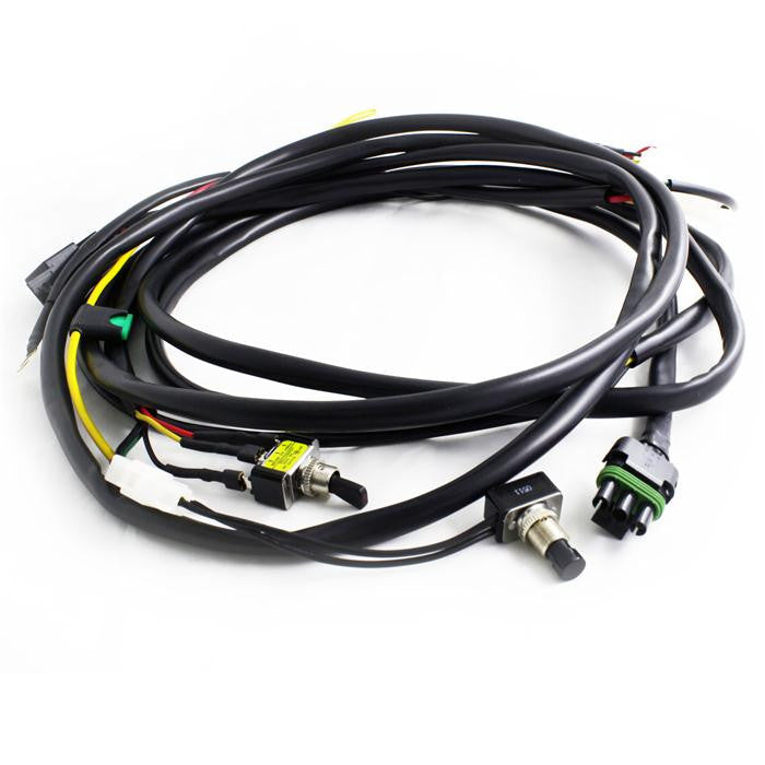 Photo of OnX6/XL Hi-Power w/Mode Switch 2-Light Max (355 Watts) Wiring Harness by Baja Designs - Premium for UTVs / Side by Sides