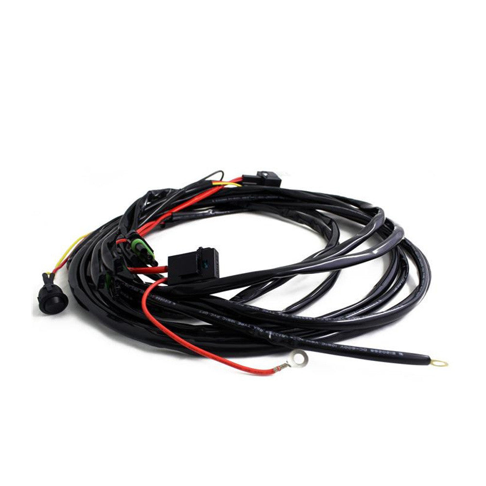 Photo of On/Off Wiring Harness - OnX6 (10"-20") / S8 (10"-30") / XL Sport/XL by Baja Designs - Premium for UTVs / Side by Sides
