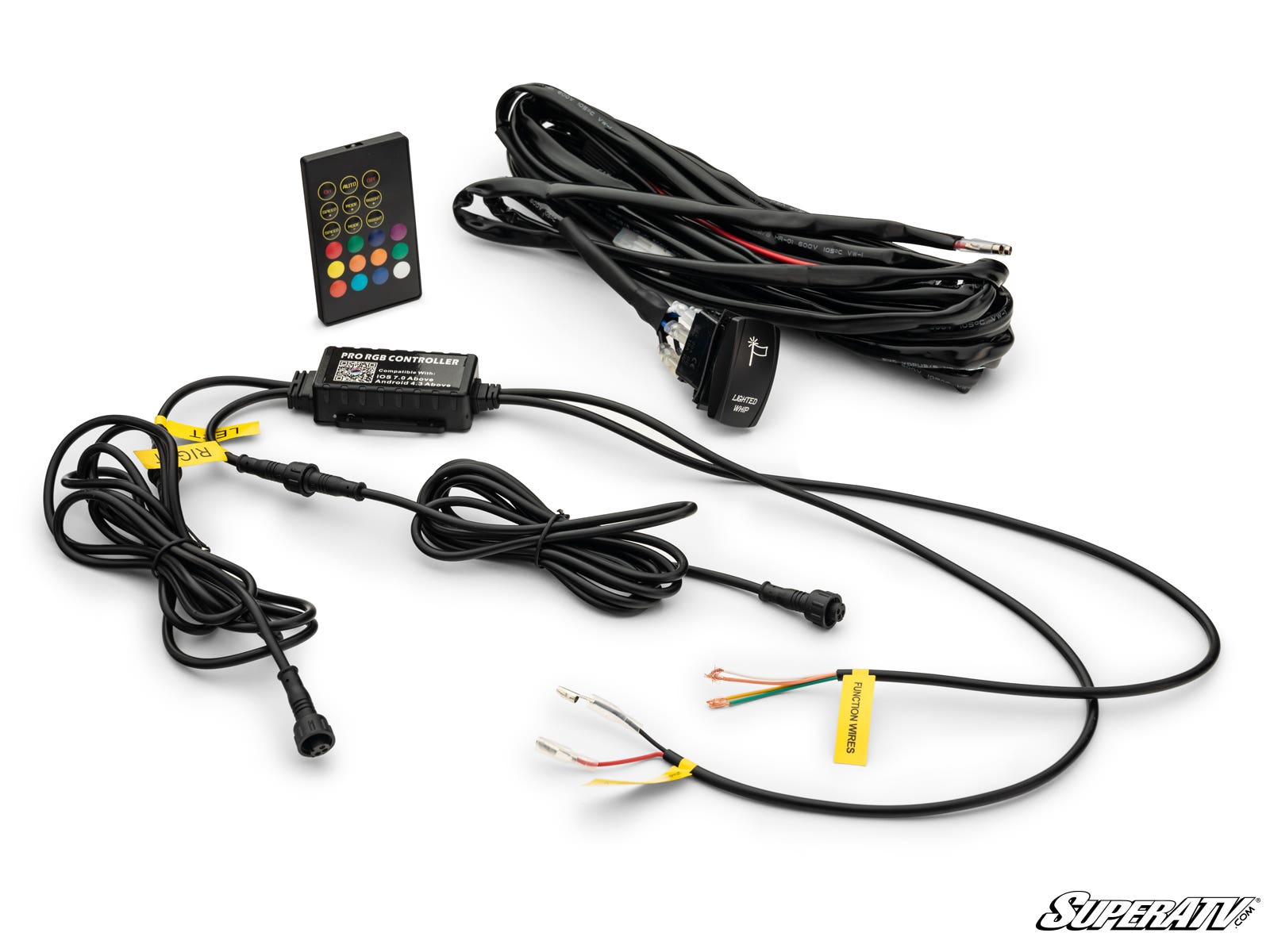 Photo of SuperATV Magnum LED Whip Lights by SuperATV - Premium LED Light Whips & Rock Lights for UTVs / Side by Sides