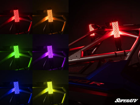 Photo of SuperATV Magnum LED Whip Lights by SuperATV - Premium LED Light Whips & Rock Lights for UTVs / Side by Sides