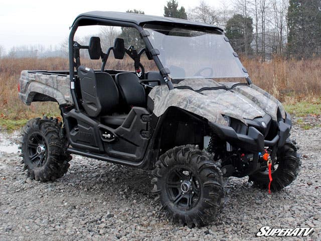 Photo of SuperATV Yamaha Viking Full Windshield by SuperATV - Premium Windshields for UTVs / Side by Sides