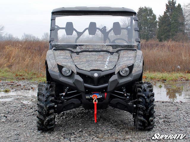 Photo of SuperATV Yamaha Viking Full Windshield by SuperATV - Premium Windshields for UTVs / Side by Sides