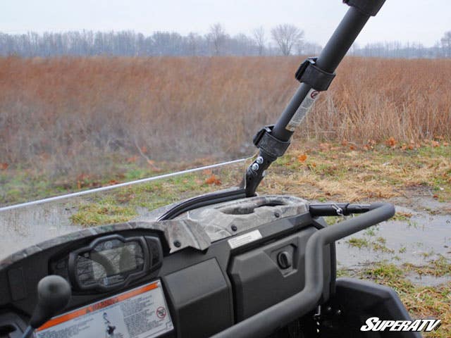 Photo of SuperATV Yamaha Viking Full Windshield by SuperATV - Premium Windshields for UTVs / Side by Sides