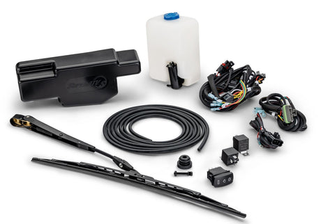 Electric UTV Windshield Wiper Kit for SuperATV MaxDrive Power Flip Glass Windshields