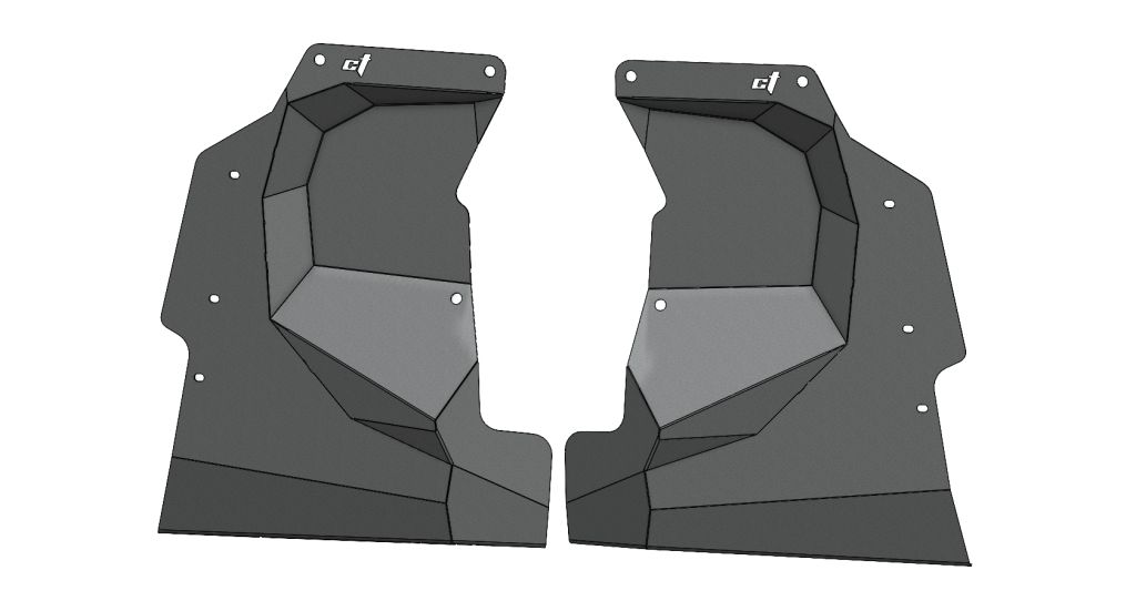 Photo of Maverick X3 Wheel Well Liners by CT Race Worx - Premium Protection for UTVs / Side by Sides