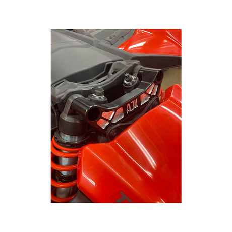 Photo of Can-Am Maverick X3 Billet Aluminum Shock Tower Brace by AJK Offroad - Premium for UTVs / Side by Sides