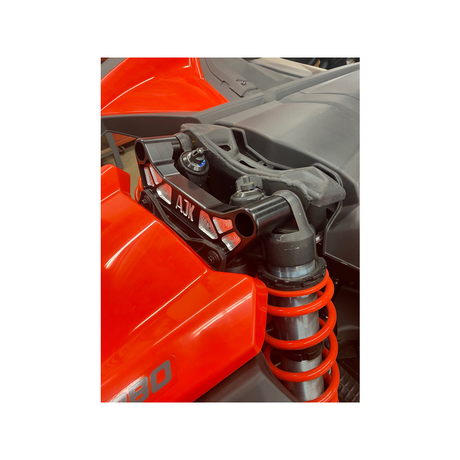 Photo of Can-Am Maverick X3 Billet Aluminum Shock Tower Brace by AJK Offroad - Premium for UTVs / Side by Sides