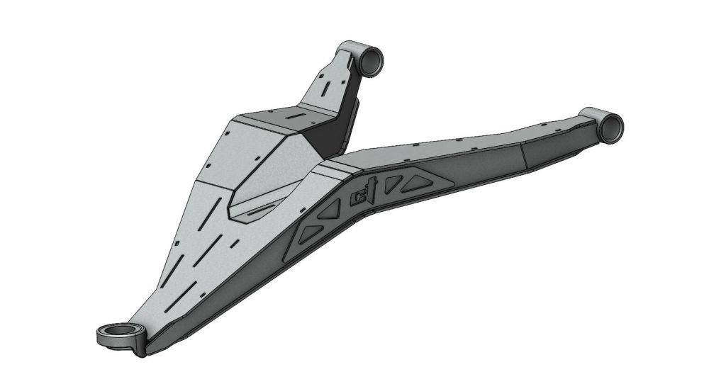 Photo of Maverick X3 64" Boxed High Clearance Lower A Arms by CT Race Worx - Premium Suspension for UTVs / Side by Sides