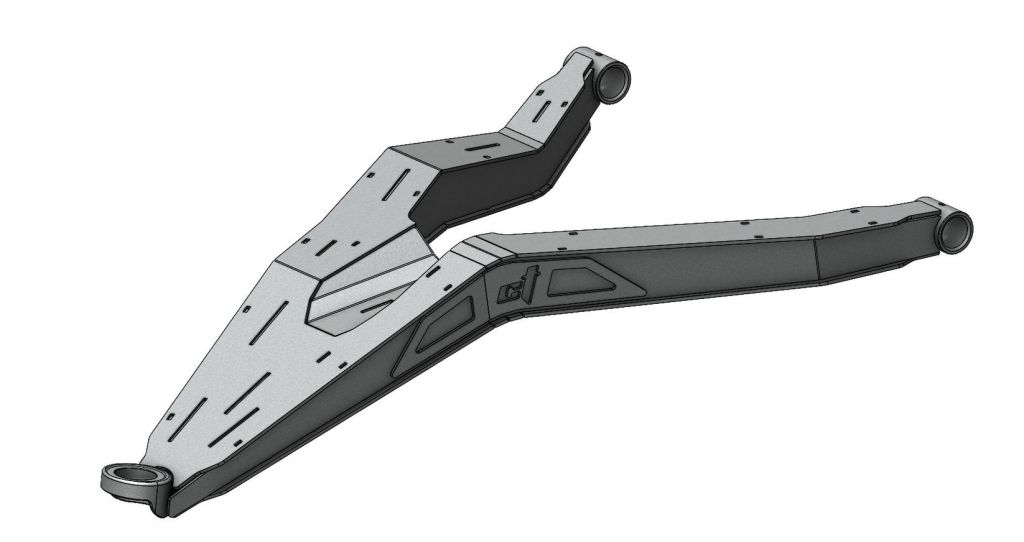 Photo of Maverick X3 72" Boxed High Clearance Lower A Arms by CT Race Worx - Premium Suspension for UTVs / Side by Sides