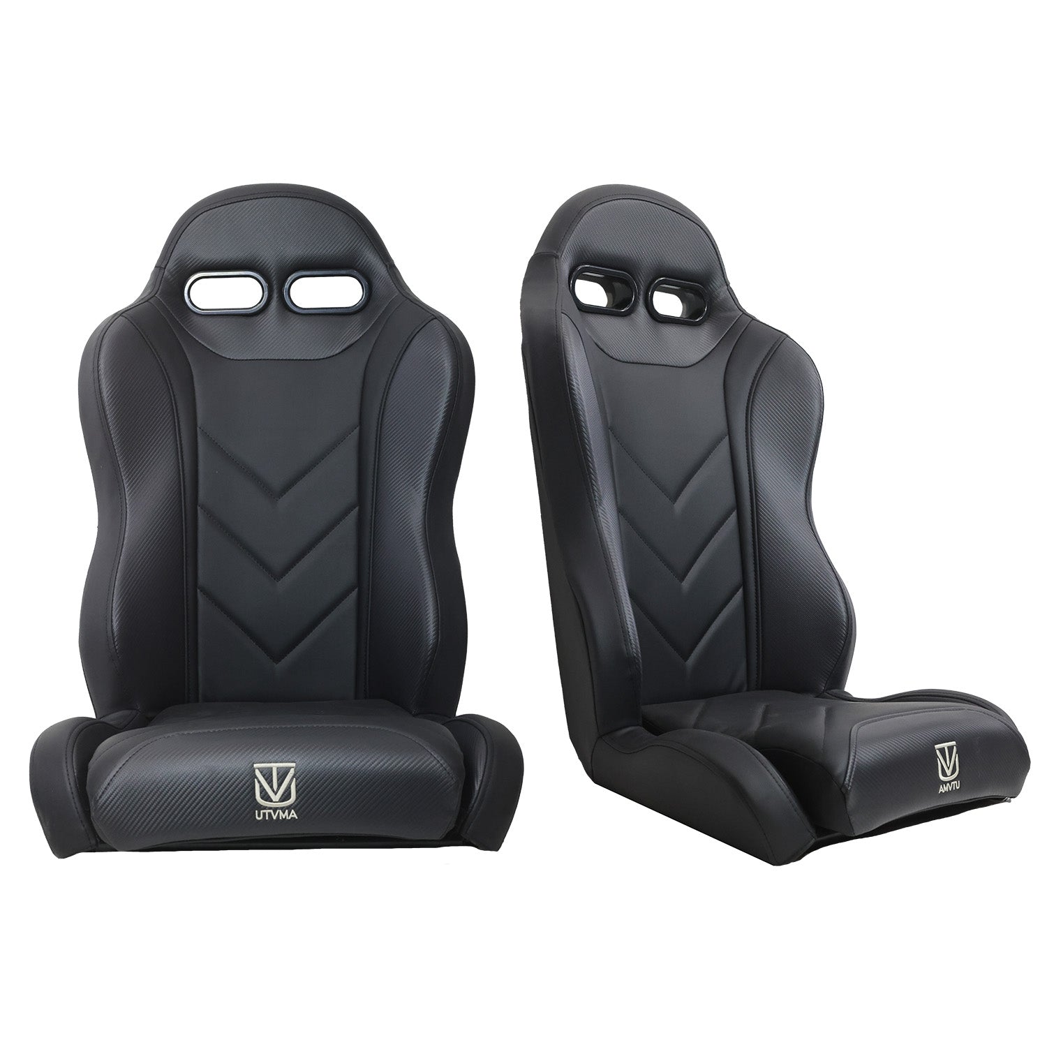 Photo of "REBEL" Series Pair of Front Suspension Bucket Seats Maverick R 2 or 4 Seater (2024-2025) by UTV Mountain Accessories - Premium for UTVs / Side by Sides