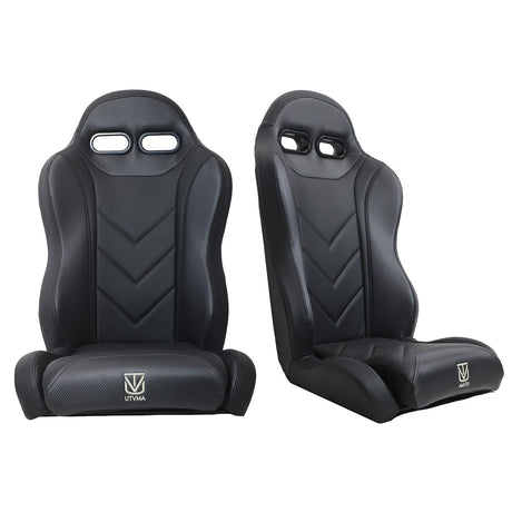 Photo of "REBEL" Series Pair of Front Suspension Bucket Seats Maverick R 2 or 4 Seater (2024-2025) by UTV Mountain Accessories - Premium for UTVs / Side by Sides