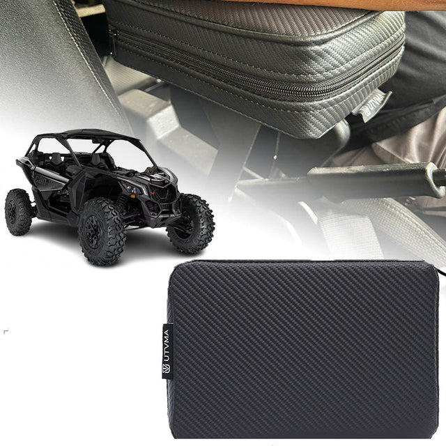 Photo of UTVMA Maverick X3 Armrest with Bracket (2017-2024) by UTV Mountain Accessories - Premium Door Bags & Door Accessories for UTVs / Side by Sides