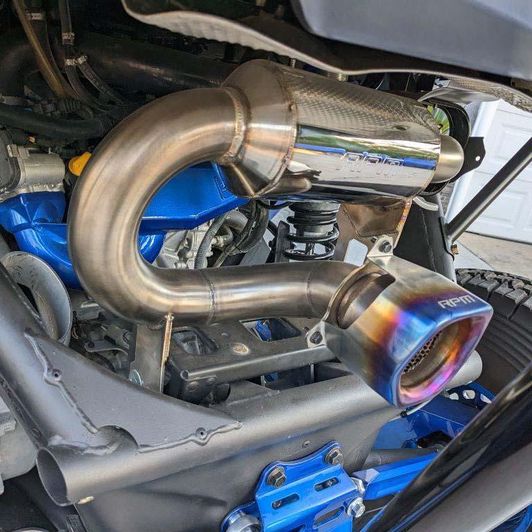 Photo of RPM SXS RPM Can-Am X3 Stainless Replacement Colored Tip by RPM SXS - Premium for UTVs / Side by Sides