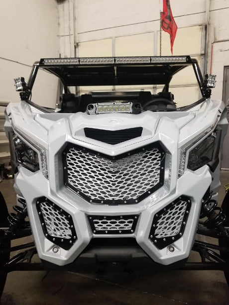 Photo of CanAm X3 Grille by RSK / Rebel Style Kustoms - Premium for UTVs / Side by Sides