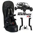 Photo of Maverick X3 Max Bump Seat (2017-2025) by UTV Mountain Accessories - Premium Bump Seats for UTVs / Side by Sides