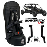 Photo of Maverick X3 Max Bump Seat (2017-2025) by UTV Mountain Accessories - Premium Bump Seats for UTVs / Side by Sides