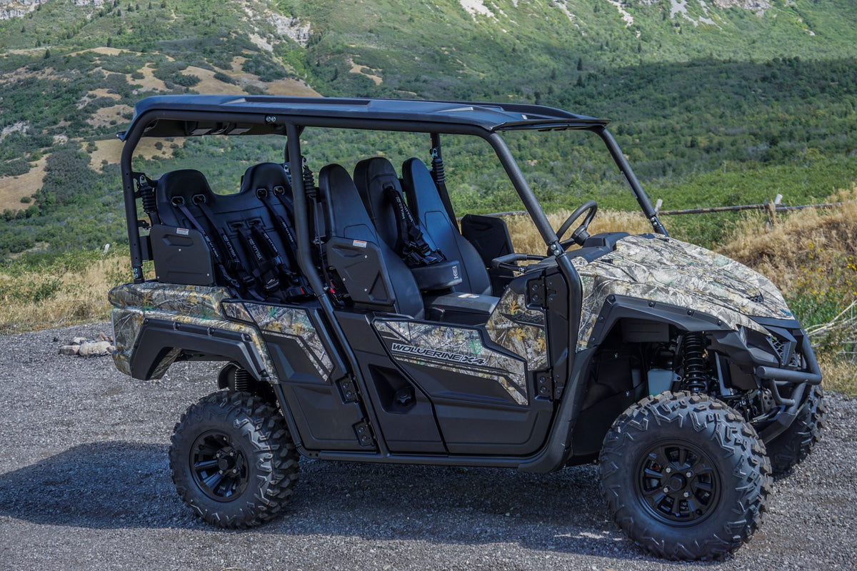 Photo of Yamaha Wolverine X4 Rear Bench Seat (2018-2025) W Harnesses by UTV Mountain Accessories - Premium Seats & Accessories for UTVs / Side by Sides