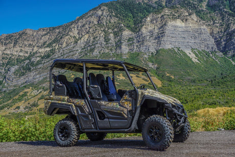 Photo of Yamaha Wolverine X4 Rear Bench Seat (2018-2025) W Harnesses by UTV Mountain Accessories - Premium Seats & Accessories for UTVs / Side by Sides