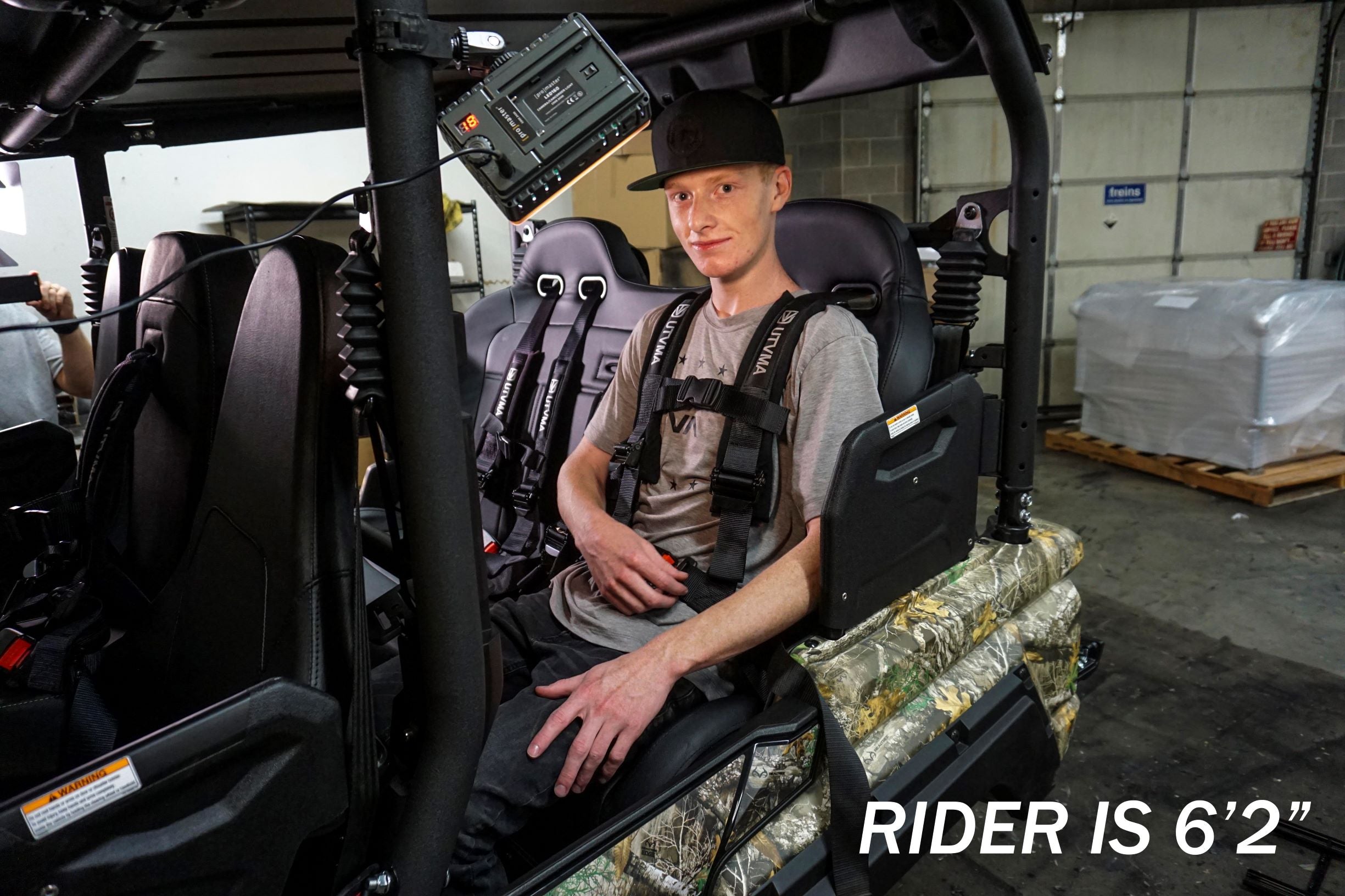 Photo of Wolverine RMAX 4 Compact Rear Bench Seat (2025+) by UTV Mountain Accessories - Premium Bench Seat for UTVs / Side by Sides