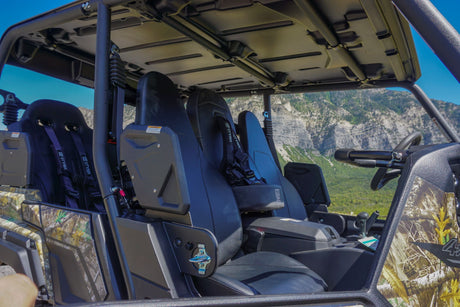 Photo of Yamaha Wolverine RMAX 2 1000 Bump Seat (2021-2024) by UTV Mountain Accessories - Premium Bump Seat for UTVs / Side by Sides