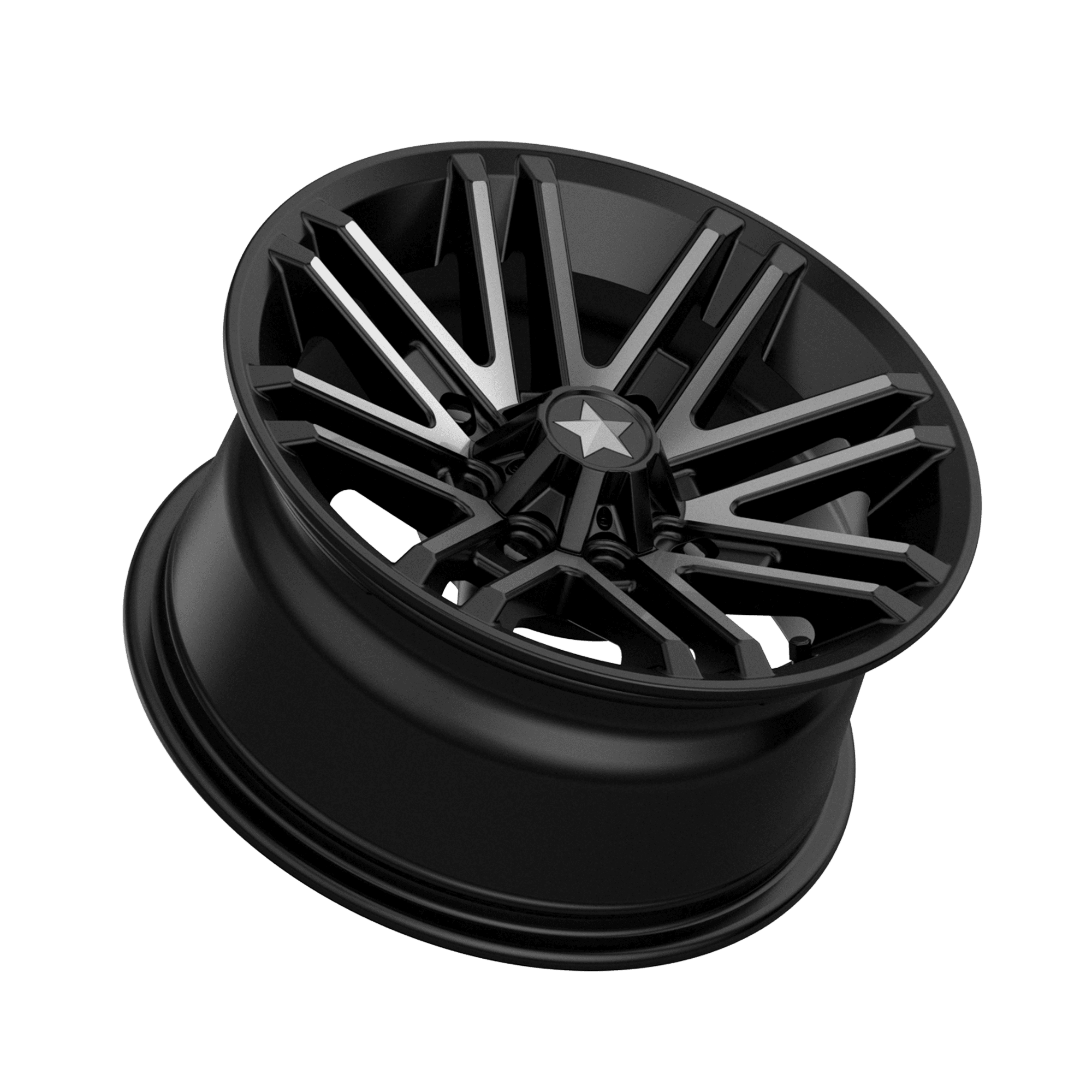 Photo of MSA M40 Rogue - Satin Black Titanium Tint by MSA Offroad Wheels - Premium for UTVs / Side by Sides