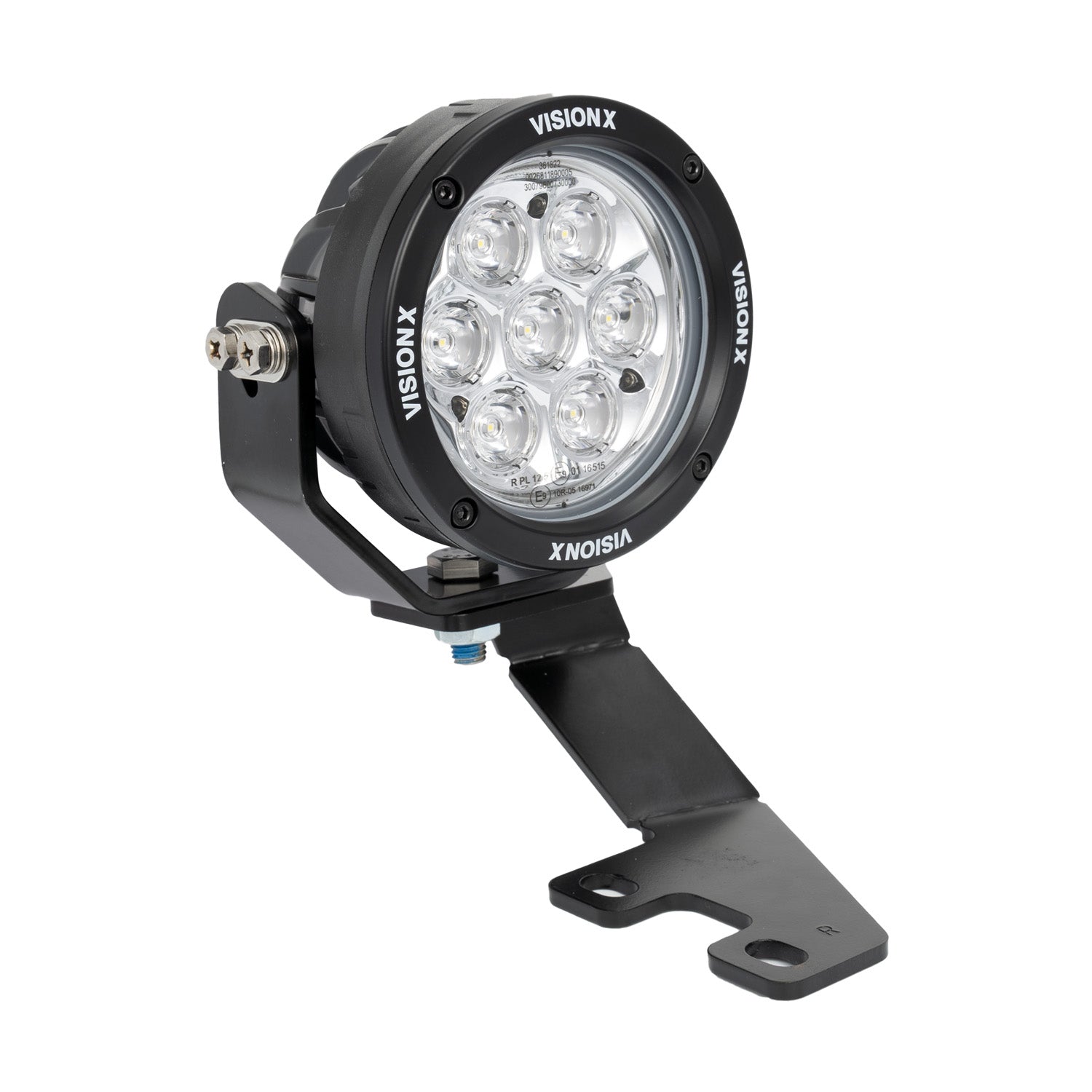 Photo of 2010-2023 Toyota 4-Runner A-Pillar Mounts with 4.7" CG2 Light Cannon by Vision X Off-Road - Premium Vehicle Specific Kit for UTVs / Side by Sides
