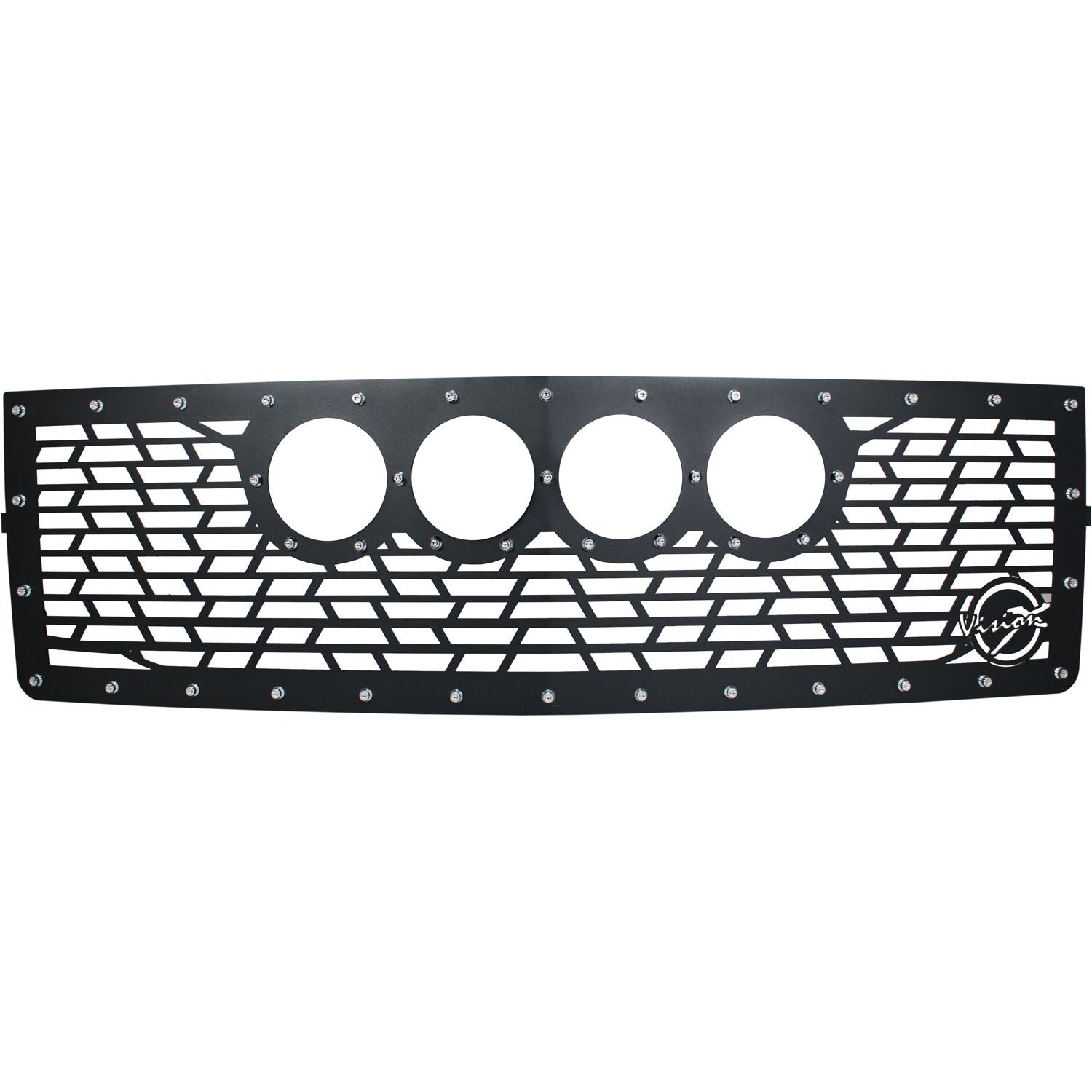 Photo of 2014-2015 Chevy Silverado 1500 Z71 Grille Fits (4) 4.7" CG2 Light Cannons by Vision X Off-Road - Premium Vehicle Specific Kit for UTVs / Side by Sides