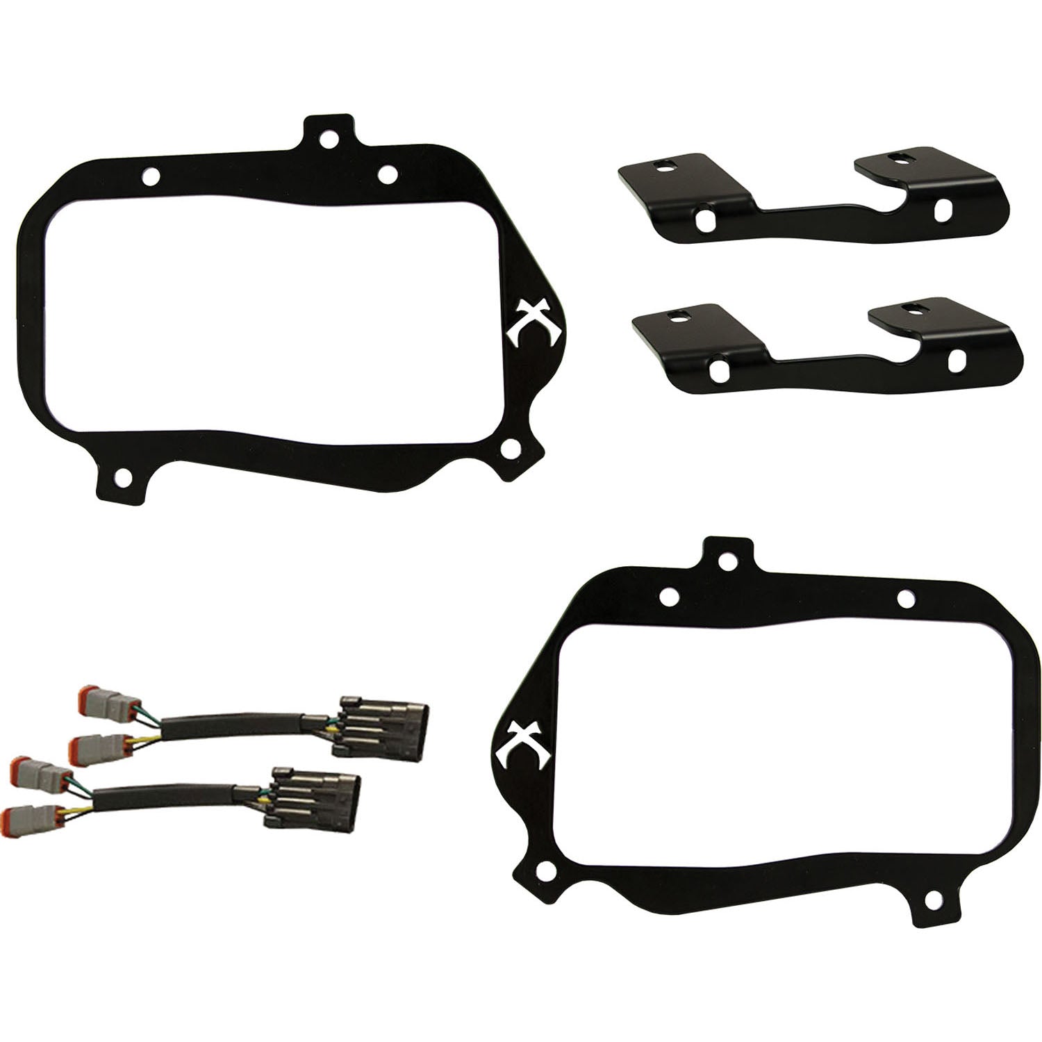 Photo of 2008-2019 Polaris RZR/ General (900/S/4/570/170) LED Headlight Upgrade Kit by Vision X Off-Road - Premium Vehicle Specific Kit for UTVs / Side by Sides