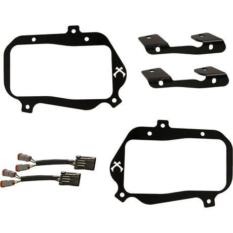 Photo of 2008-2019 Polaris RZR/ General (900/S/4/570/170) LED Headlight Upgrade Kit by Vision X Off-Road - Premium Vehicle Specific Kit for UTVs / Side by Sides