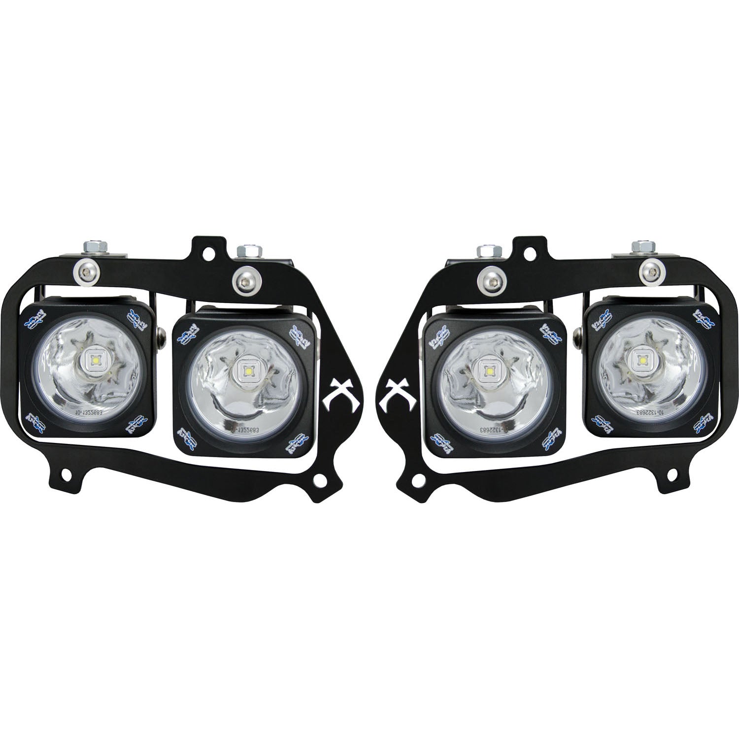 Photo of 2008-2019 Polaris RZR/ General (900/S/4/570/170) LED Headlight Upgrade Kit by Vision X Off-Road - Premium Vehicle Specific Kit for UTVs / Side by Sides