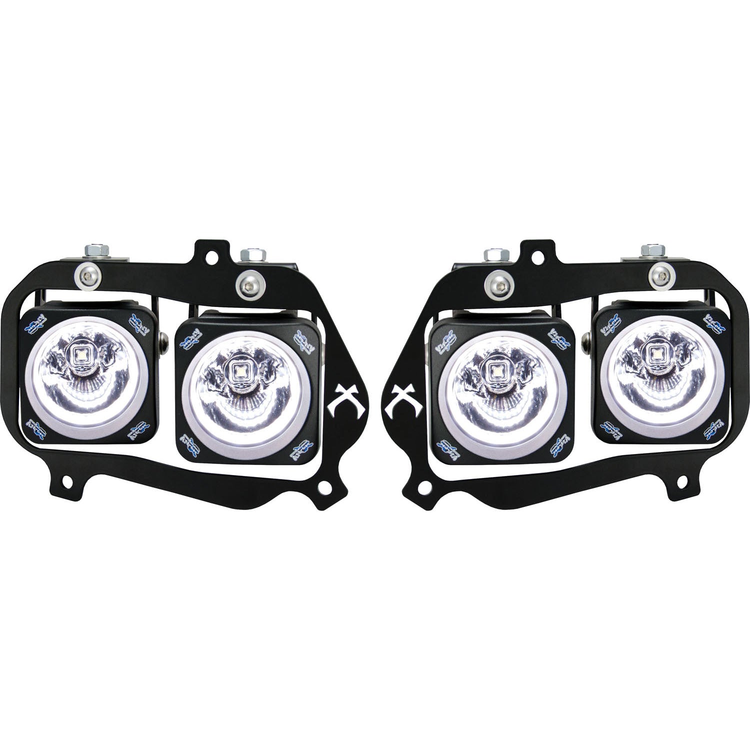 Photo of 2008-2019 Polaris RZR/ General (900/S/4/570/170) LED Headlight Upgrade Kit by Vision X Off-Road - Premium Vehicle Specific Kit for UTVs / Side by Sides