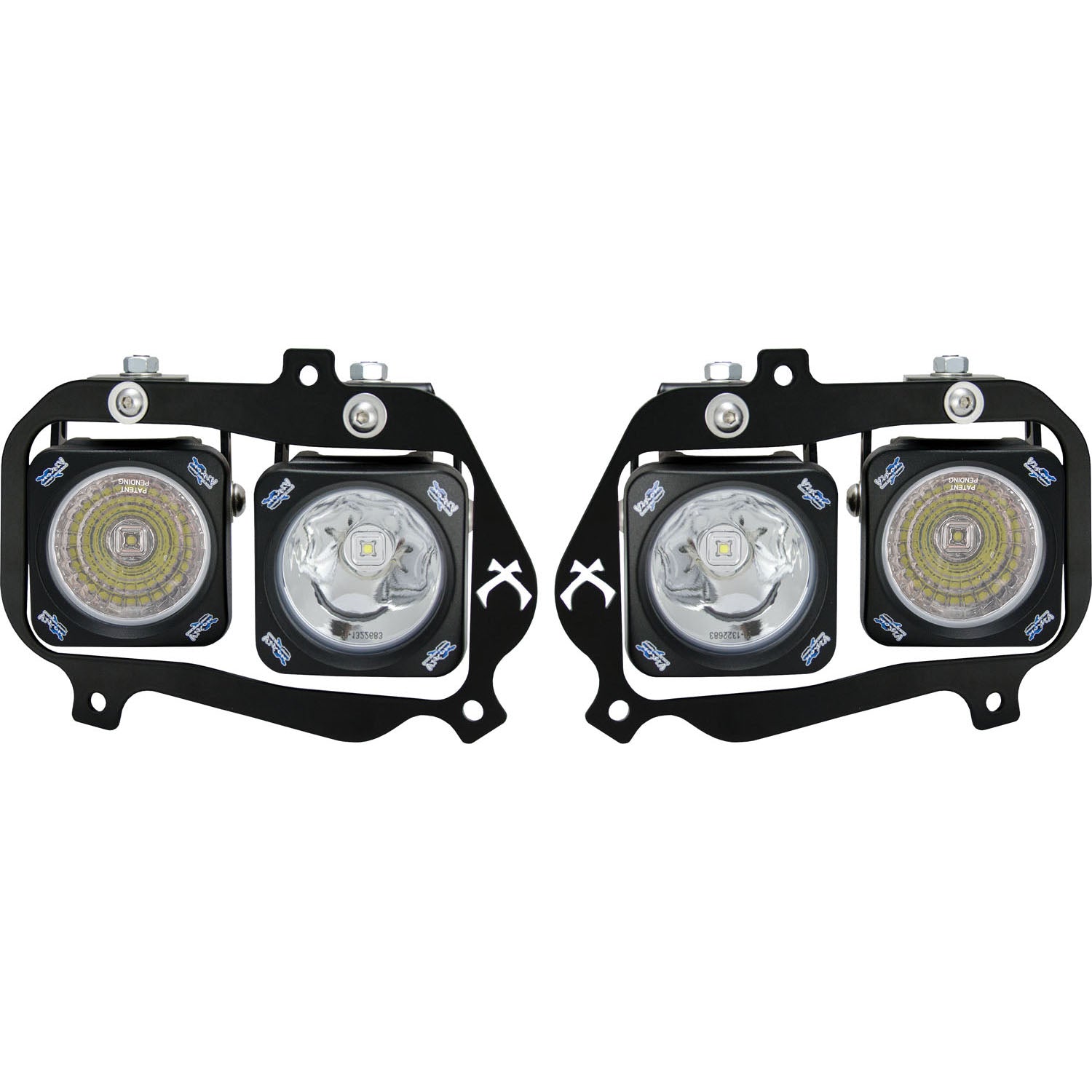 Photo of 2008-2019 Polaris RZR/ General (900/S/4/570/170) LED Headlight Upgrade Kit by Vision X Off-Road - Premium Vehicle Specific Kit for UTVs / Side by Sides