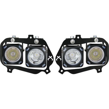 Photo of 2008-2019 Polaris RZR/ General (900/S/4/570/170) LED Headlight Upgrade Kit by Vision X Off-Road - Premium Vehicle Specific Kit for UTVs / Side by Sides