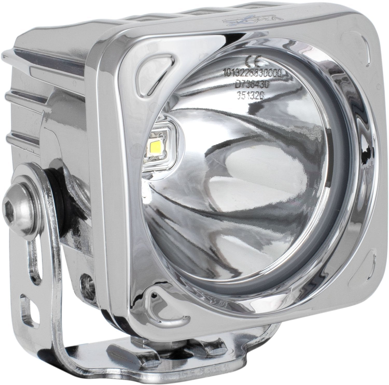 Photo of 3" Optimus Chrome Square 10º Beam LED Light by Vision X Off-Road - Premium LED Driving Light for UTVs / Side by Sides