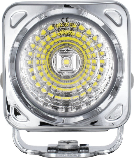 Photo of 3" Optimus Chrome Square 20° Beam LED Light by Vision X Off-Road - Premium Light Pods for UTVs / Side by Sides