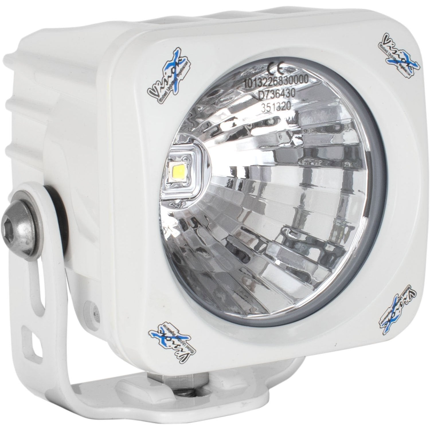 Photo of 3.7" White Optimus Square 20º Beam LED Light Kit by Vision X Off-Road - Premium Light Pods for UTVs / Side by Sides