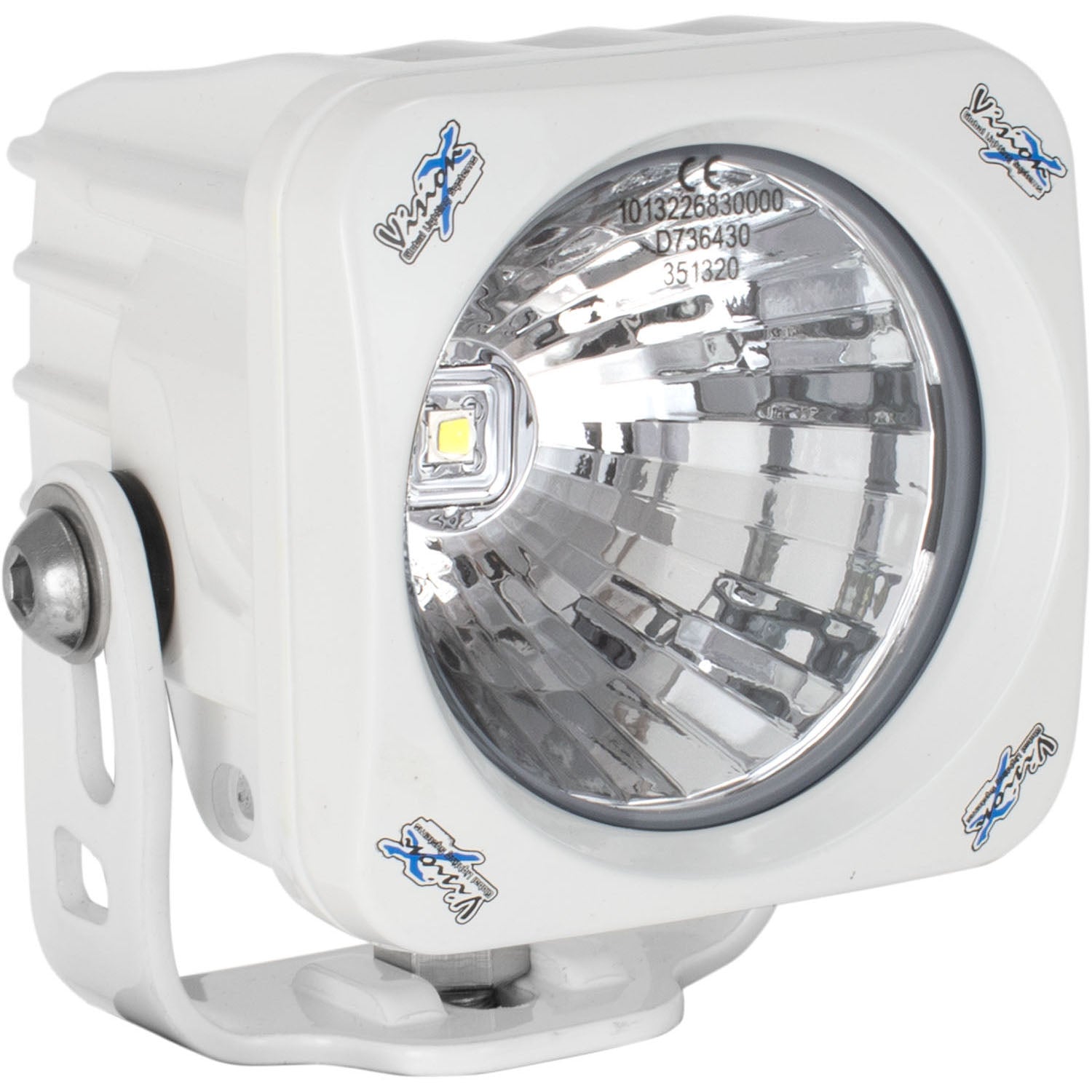 Photo of 3.7" White Optimus Square 20º Beam LED Light by Vision X Off-Road - Premium LED Driving Light for UTVs / Side by Sides