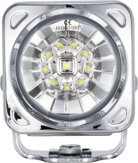 Photo of 3" Optimus Chrome Square 60° Beam LED Light by Vision X Off-Road - Premium Light Pods for UTVs / Side by Sides