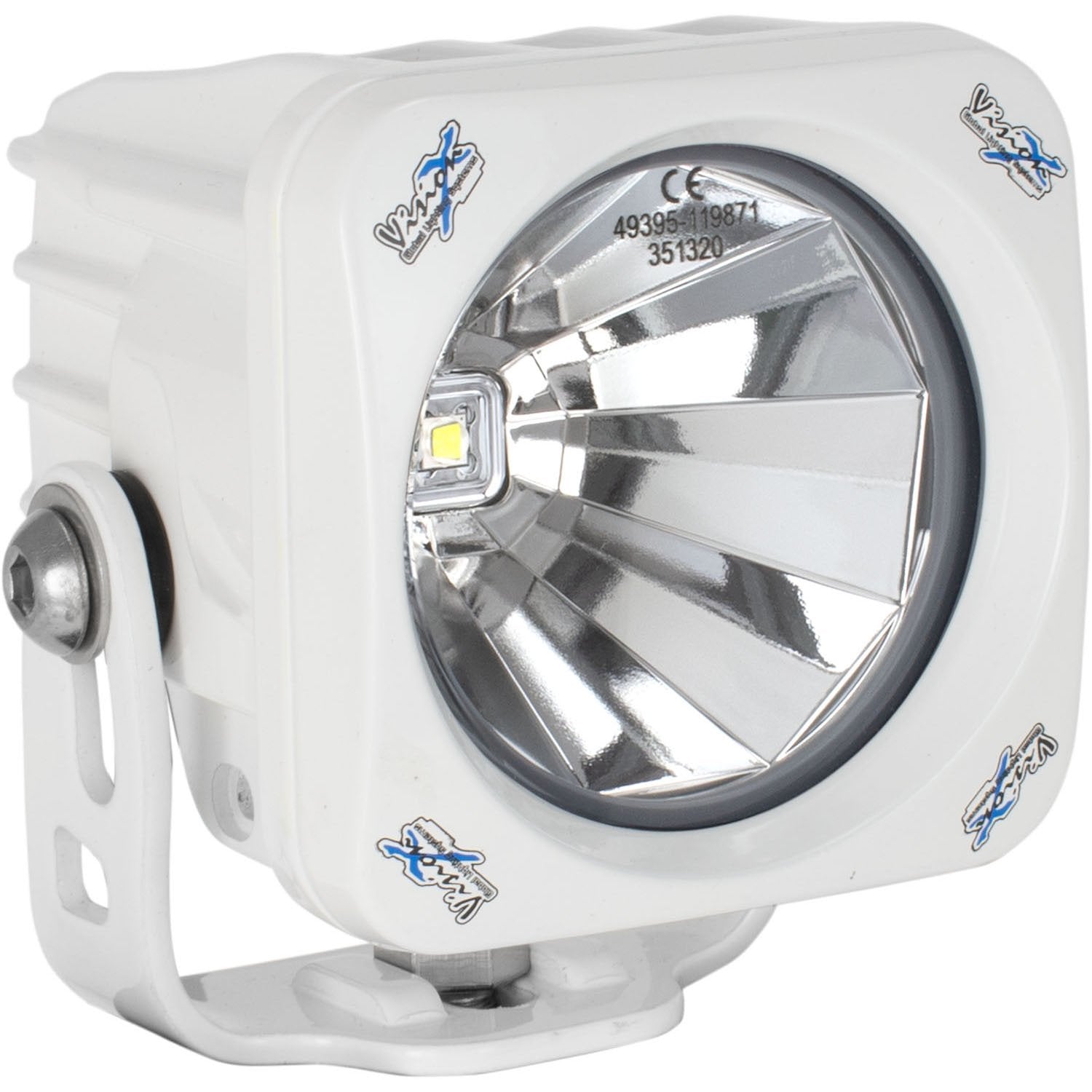 Photo of 3.7" White Optimus Square 60º Beam LED Light Kit by Vision X Off-Road - Premium Light Pods for UTVs / Side by Sides