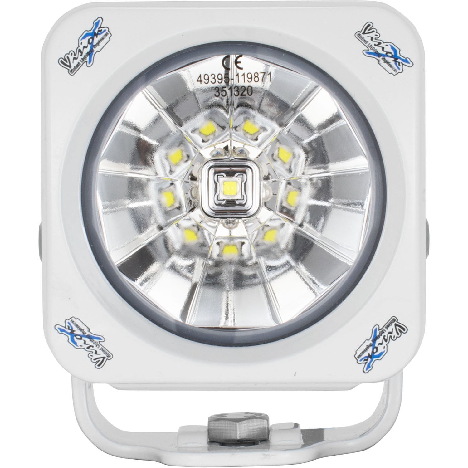 Photo of 3.7" White Optimus Square 60º Beam LED Light by Vision X Off-Road - Premium LED Driving Light for UTVs / Side by Sides