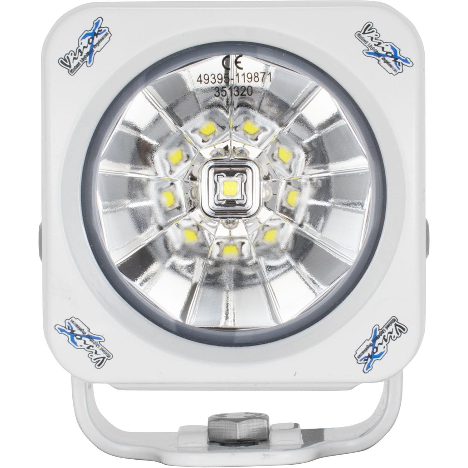 Photo of 3.7" White Optimus Square 60º Beam LED Light Kit by Vision X Off-Road - Premium Light Pods for UTVs / Side by Sides