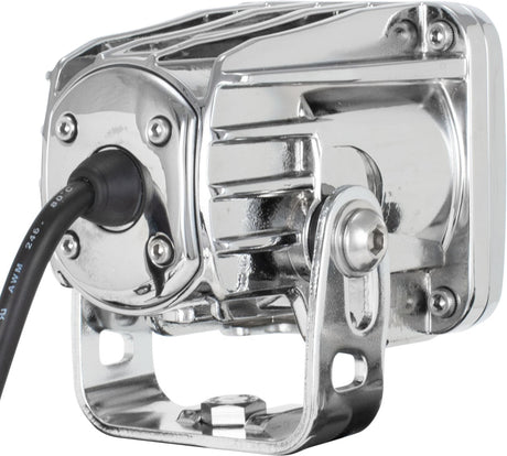 Photo of 3" Optimus Chrome Square 10º Beam LED Light by Vision X Off-Road - Premium Light Pods for UTVs / Side by Sides