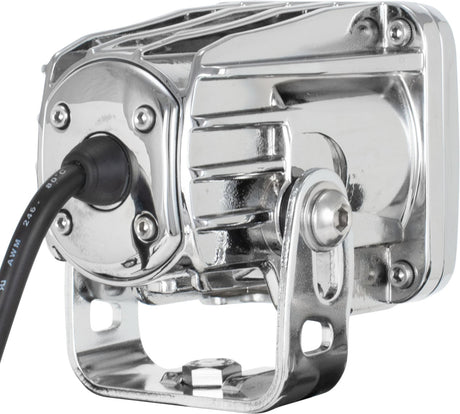 Photo of 3" Optimus Chrome Square 10º Beam LED Light Kit by Vision X Off-Road - Premium Light Pods for UTVs / Side by Sides