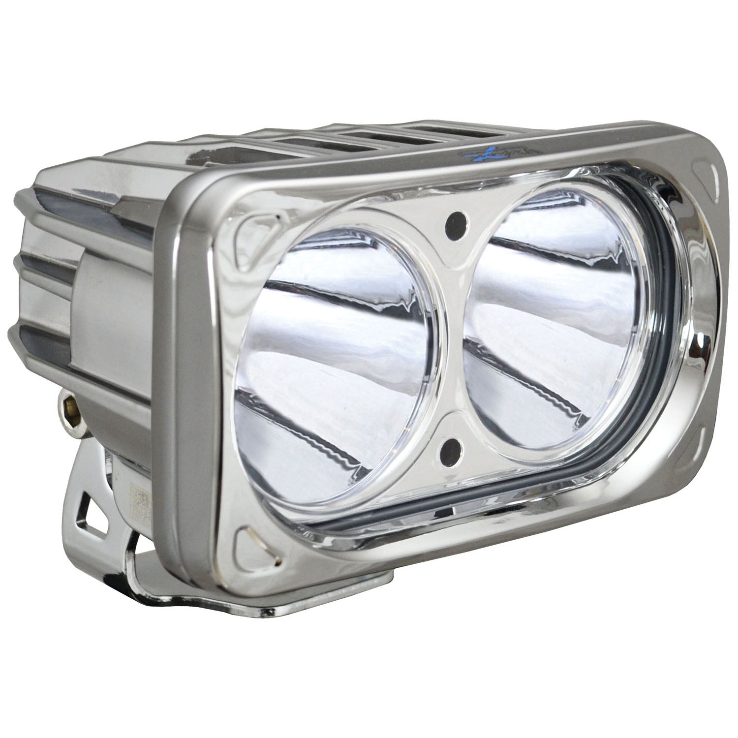 Photo of 6" Optimus Chrome Dual 10° Beam LED Light by Vision X Off-Road - Premium Light Pods for UTVs / Side by Sides