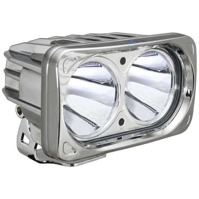 Photo of 6" Optimus Chrome Dual 10° Beam LED Light by Vision X Off-Road - Premium Light Pods for UTVs / Side by Sides