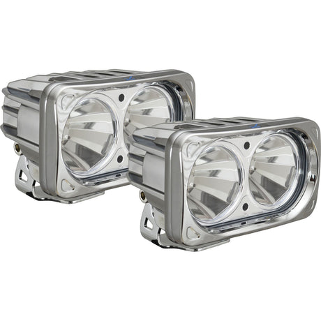Photo of 6? Chrome Optimus Dual 60° Beam LED Light Kit by Vision X Off-Road - Premium Light Pods for UTVs / Side by Sides