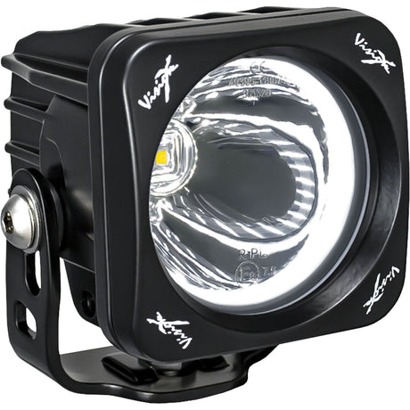 Photo of 3" Optimus Square 15º Beam with White Halo LED Light Kit by Vision X Off-Road - Premium Light Pods for UTVs / Side by Sides