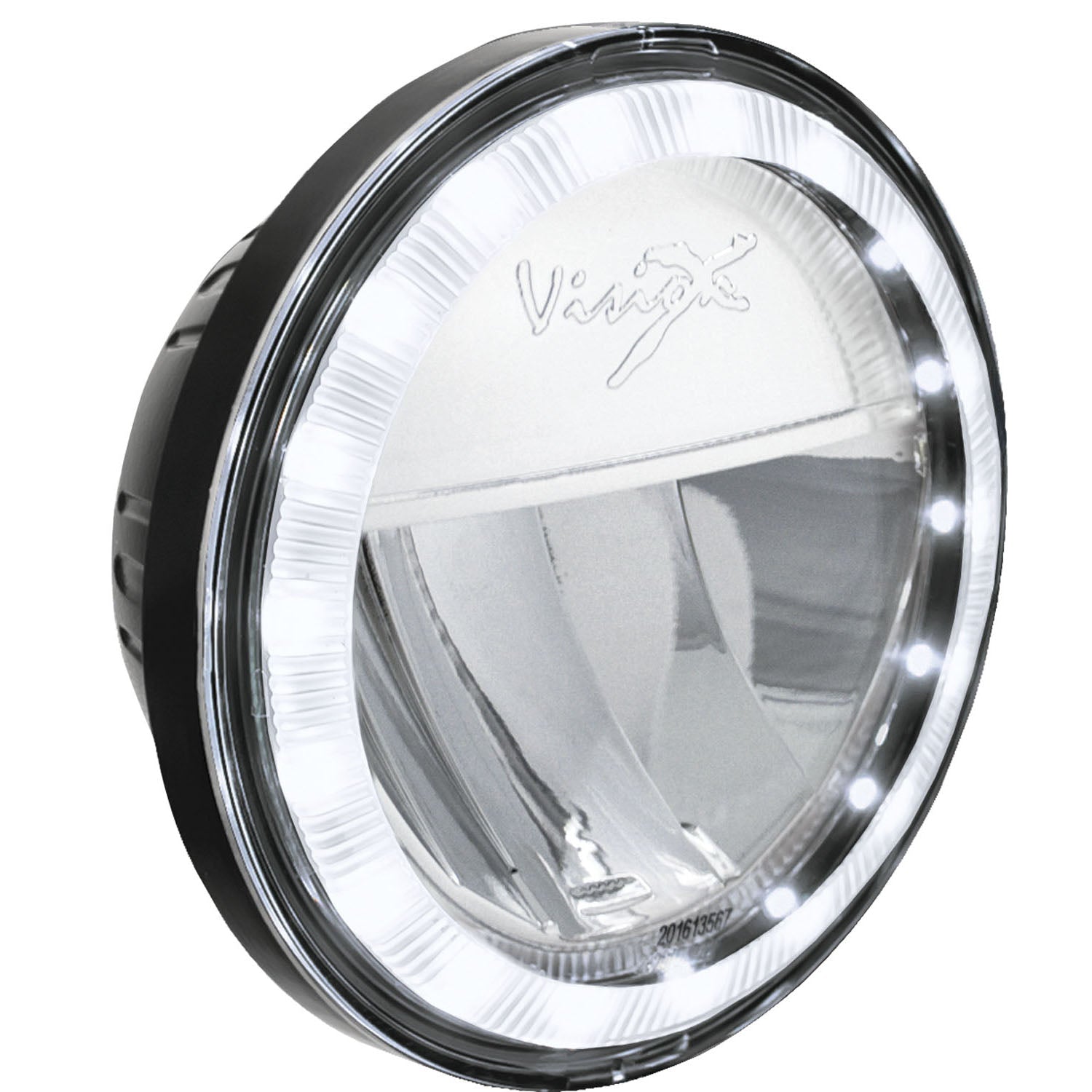 Photo of XMC 4.5" LED Passing Lamp Halo Upgrade Kit | Chrome by Vision X Off-Road - Premium Light Pods for UTVs / Side by Sides
