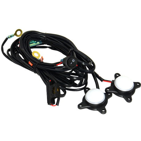 Photo of MOTORCYCLE LED BAGGER KIT by Vision X Off-Road - Premium LED Accent Light for UTVs / Side by Sides